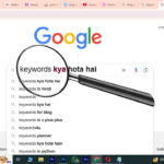 keywords kya hota hai